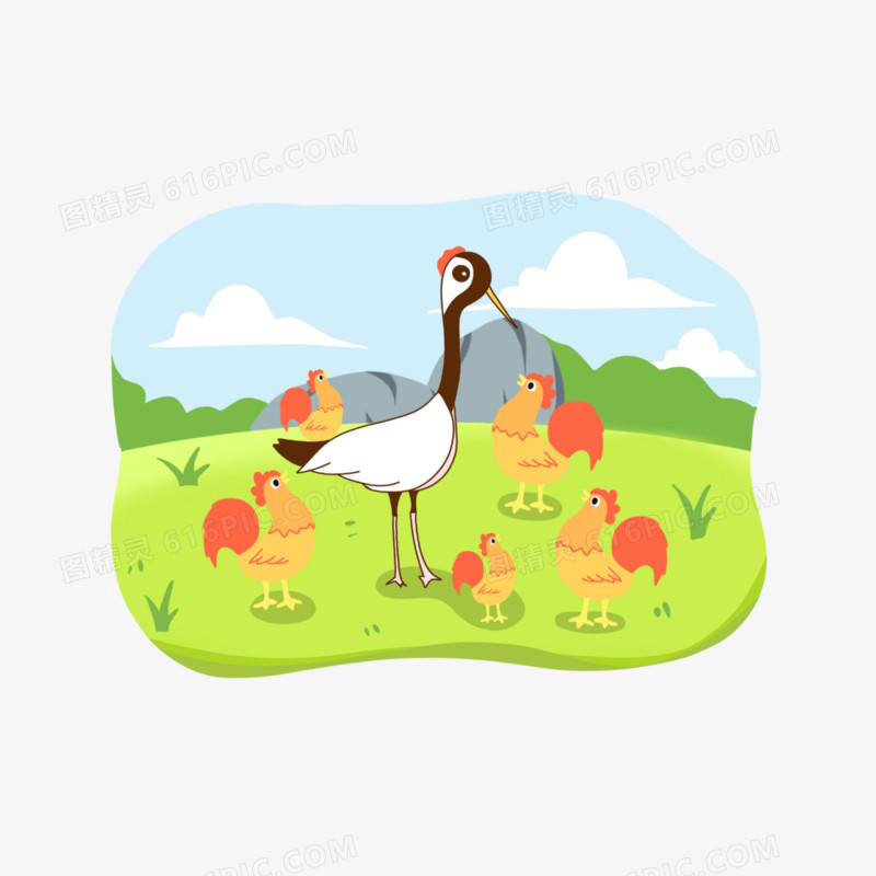 鹤立鸡群打一个生肖 最佳答案 (鹤立鸡群打一数字)