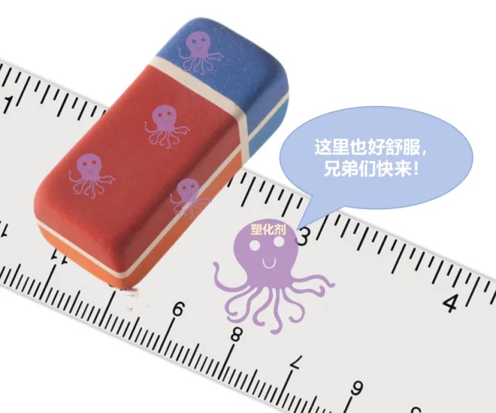 找不到橡皮了可能又双叒和尺子粘在一块了